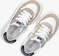 witte develab lage sneakers 45245