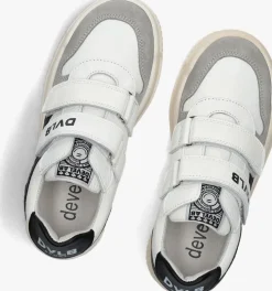 witte develab lage sneakers 45985