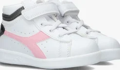 witte diadora hoge sneakers game high girl td