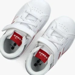 witte diadora hoge sneakers game high td