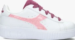 witte diadora lage sneakers game step ps fluffy