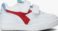 witte diadora lage sneakers raptor low stripe td