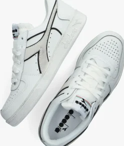 witte diadora lage sneakers magic basket low icona woman