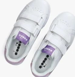 witte diadora lage sneakers game p ps girl