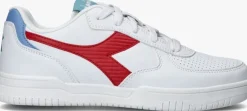 witte diadora lage sneakers raptor low stripe gs