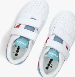 witte diadora lage sneakers raptor low stripe ps