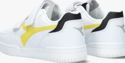 witte diadora lage sneakers raptor low stripe ps