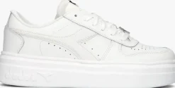 witte diadora lage sneakers magic bold dames
