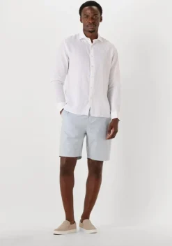 witte dstrezzed casual overhemd jagger shirt