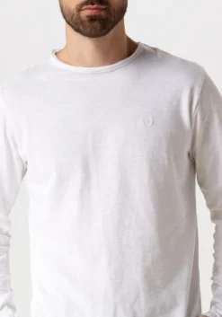 witte dstrezzed trui newman crew