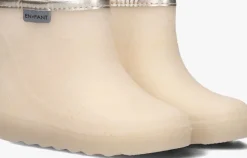 witte enfant regenlaarzen rain boot short glitter