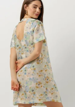 witte envii mini jurk enwombat ss dress aop 7063