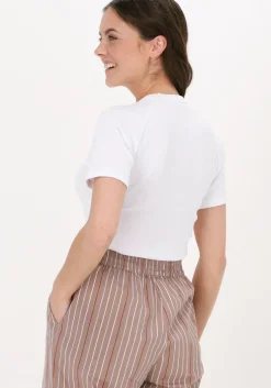 witte esmé studios top blossom ss o neck rib t-shirt