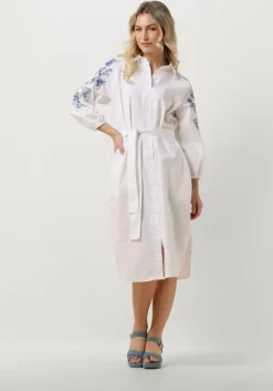 witte est'seven midi jurk emely dress