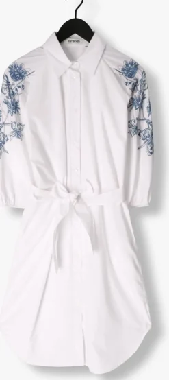 witte est'seven midi jurk emely dress