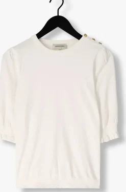 witte fabienne chapot trui molly short sleeve pullover