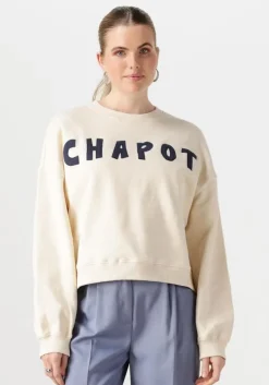 witte fabienne chapot trui amy sweater