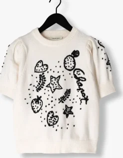 witte fabienne chapot trui edo short sleeve pullover