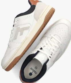 witte faguo lage sneakers urban 1 baskets