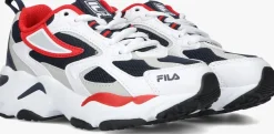 witte fila lage sneakers ray tracer