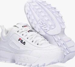 witte fila lage sneakers disruptor kids
