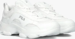 witte fila lage sneakers strada dreamster