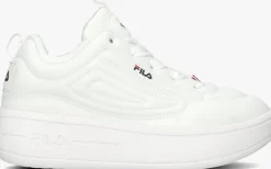 witte fila lage sneakers superbubble
