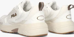 witte fila lage sneakers kreatix