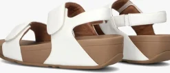 witte fitflop platte sandalen fv8