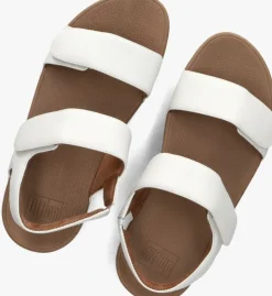 witte fitflop platte sandalen fv8