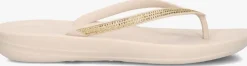 witte fitflop teenslippers iqushion sparkle