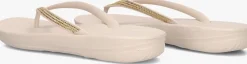 witte fitflop teenslippers iqushion sparkle