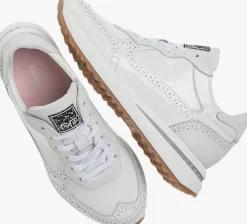 witte floris van bommel lage sneakers sfw-10109