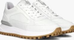 witte floris van bommel lage sneakers sfw-10099