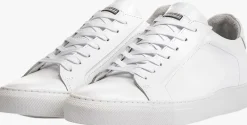 witte floris van bommel lage sneakers sfm-10140