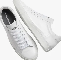 witte floris van bommel lage sneakers sfm-10140