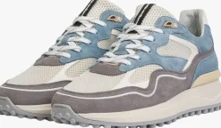 witte floris van bommel lage sneakers sfm-10159 noppi