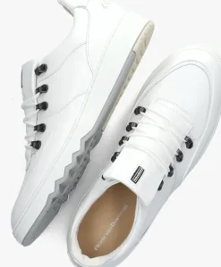 witte floris van bommel lage sneakers sfm-10164 kupster