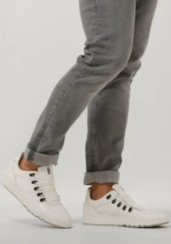 witte floris van bommel lage sneakers sfm-10164 kupster