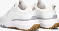 witte floris van bommel lage sneakers sfw-10111