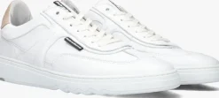 witte floris van bommel lage sneakers sfm-10216 de kupster