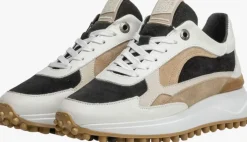 witte floris van bommel lage sneakers sfw-10079