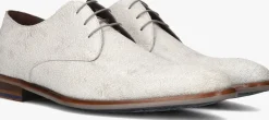 witte floris van bommel nette schoenen sfm-30336 de stapper