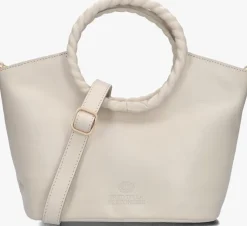 witte fred de la bretoniere handtas adonia handbag nappa leather