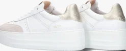 witte fred de la bretoniere lage sneakers vajen babs