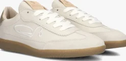 witte fred de la bretoniere lage sneakers pearl sign