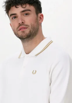 witte fred perry sweater sweatshirt panel polo shirt