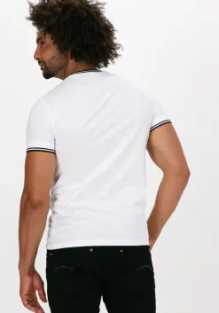 witte fred perry t-shirt twin tipped t-shirt