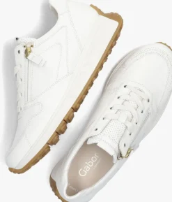 witte gabor lage sneakers 428.1