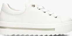 witte gabor lage sneakers 496